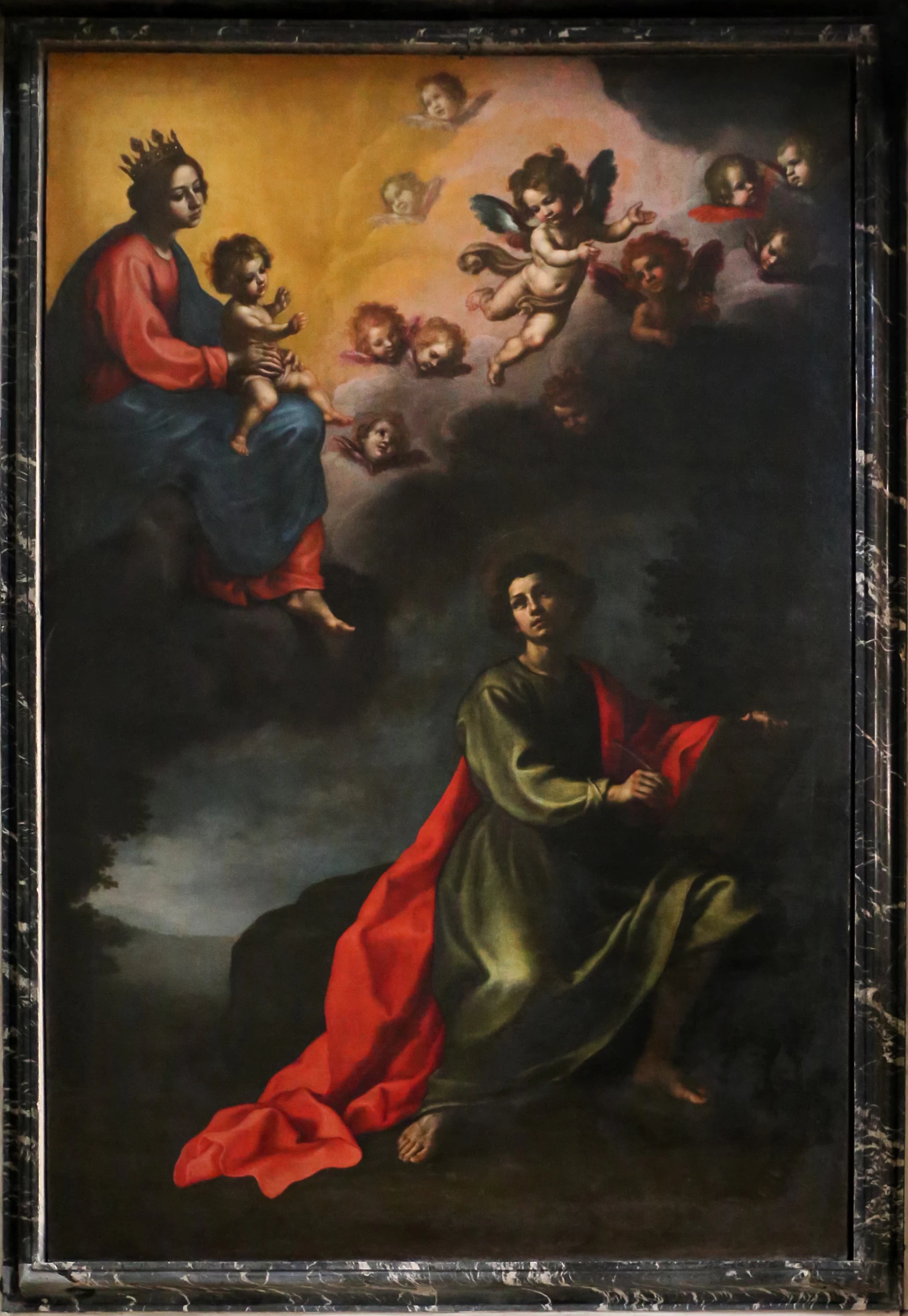 Apparizione della Madonna col bambino a san Giovanni - Chiesa della Madonna (Livorno